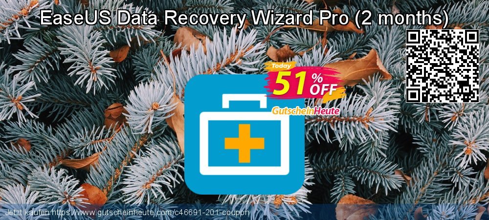 EaseUS Data Recovery Wizard Pro - 2 months  besten Verkaufsförderung Bildschirmfoto