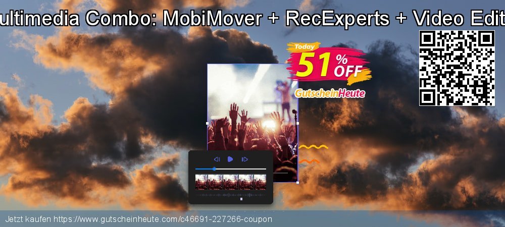 EaseUS Multimedia Combo: MobiMover + RecExperts + Video Editor 1 month geniale Außendienst-Promotions Bildschirmfoto