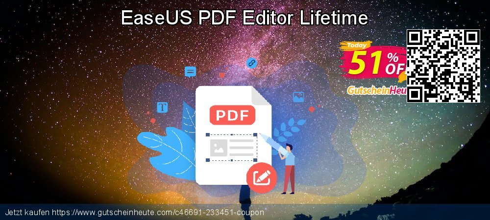EaseUS PDF Editor Lifetime atemberaubend Disagio Bildschirmfoto