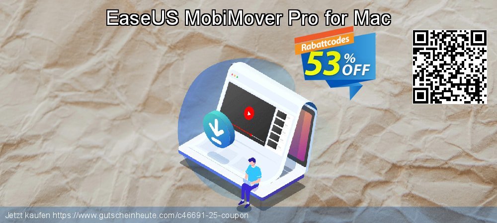 EaseUS MobiMover Pro for Mac großartig Preisreduzierung Bildschirmfoto