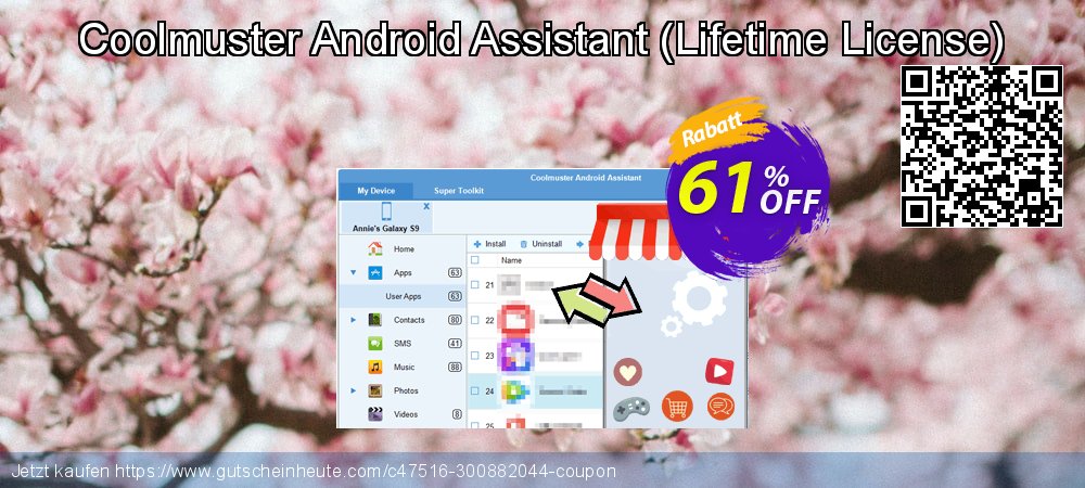 Coolmuster Android Assistant - Lifetime License  besten Disagio Bildschirmfoto