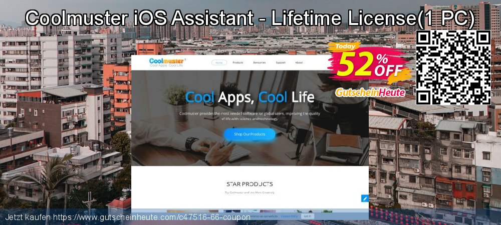 Coolmuster iOS Assistant - Lifetime License - 1 PC  aufregende Rabatt Bildschirmfoto