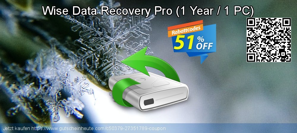 Wise Data Recovery Pro - 1 Year / 1 PC  spitze Ausverkauf Bildschirmfoto