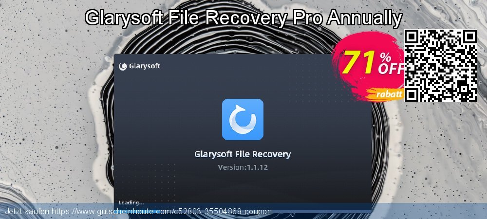 Glarysoft File Recovery Pro Annually unglaublich Sale Aktionen Bildschirmfoto