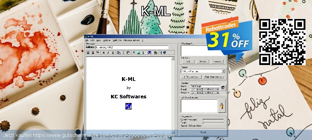 K-ML großartig Verkaufsförderung Bildschirmfoto