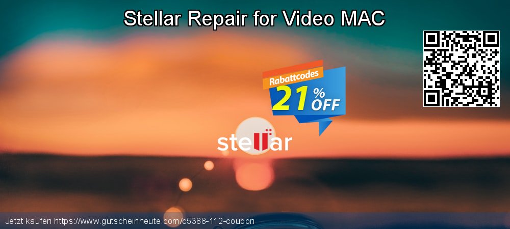 Stellar Repair for Video MAC wunderschön Ermäßigungen Bildschirmfoto