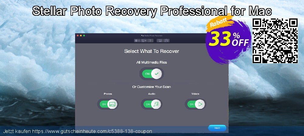 Stellar Photo Recovery Professional for Mac fantastisch Ausverkauf Bildschirmfoto