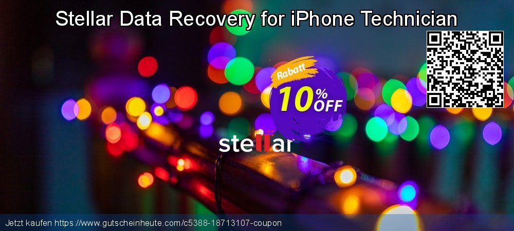 Stellar Data Recovery for iPhone Technician fantastisch Diskont Bildschirmfoto