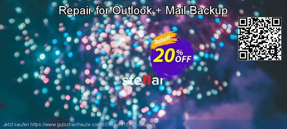 Repair for Outlook + Mail Backup erstaunlich Rabatt Bildschirmfoto