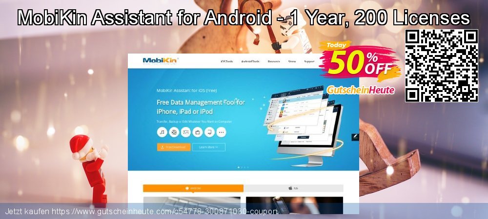 MobiKin Assistant for Android - 1 Year, 200 Licenses klasse Förderung Bildschirmfoto
