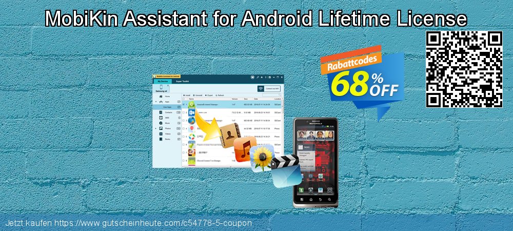MobiKin Assistant for Android Lifetime License umwerfenden Beförderung Bildschirmfoto