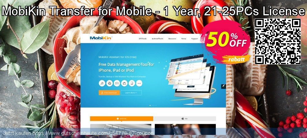 MobiKin Transfer for Mobile - 1 Year, 21-25PCs License unglaublich Außendienst-Promotions Bildschirmfoto