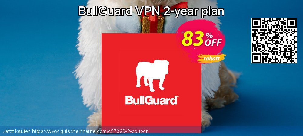 BullGuard VPN 2-year plan aufregende Beförderung Bildschirmfoto