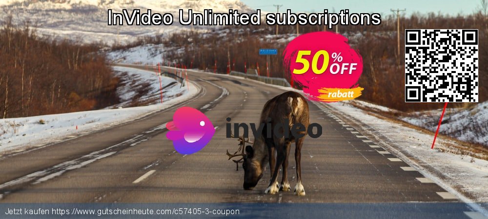 InVideo Unlimited subscriptions Sonderangebote Ermäßigungen Bildschirmfoto
