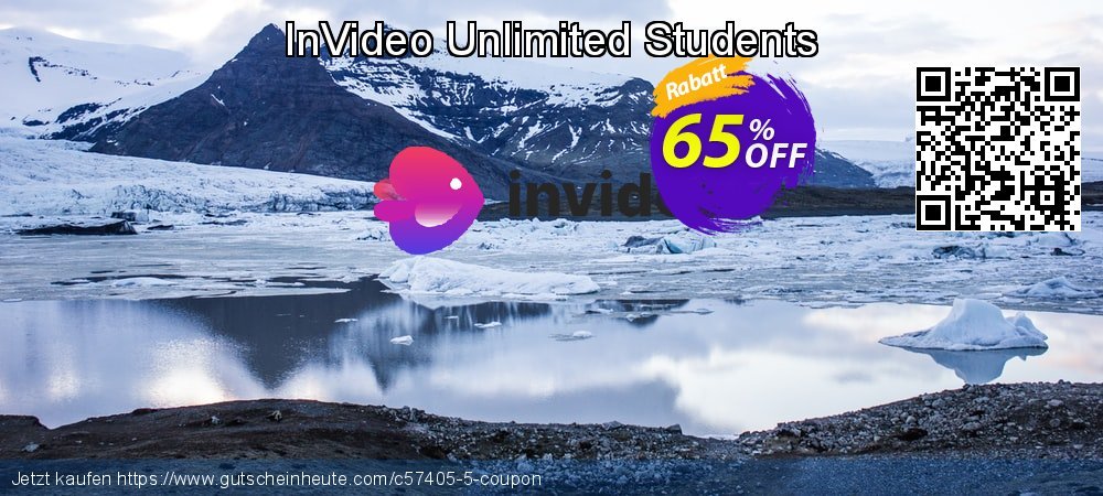 InVideo Unlimited Students unglaublich Angebote Bildschirmfoto