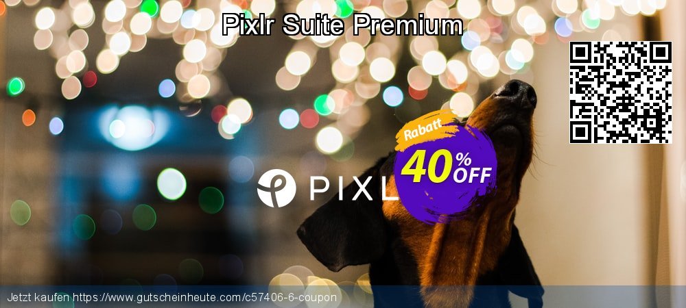 Pixlr Suite Premium verwunderlich Förderung Bildschirmfoto