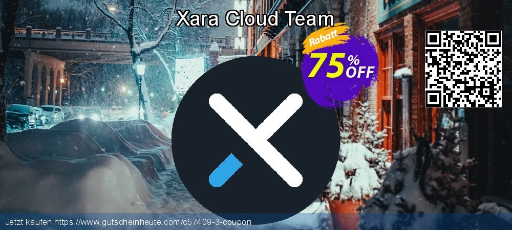 Xara Cloud Team verblüffend Ermäßigung Bildschirmfoto