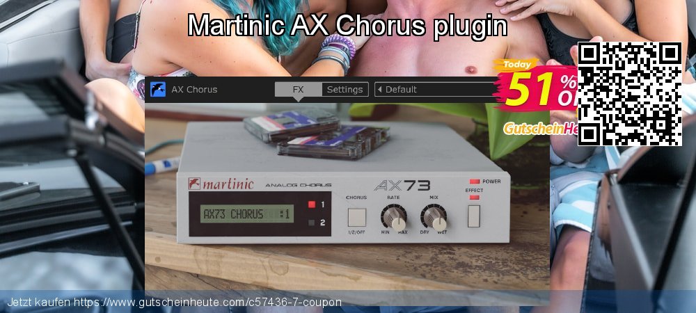 Martinic AX Chorus plugin großartig Verkaufsförderung Bildschirmfoto