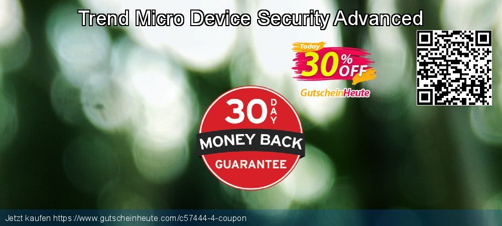 Trend Micro Device Security Advanced umwerfenden Preisnachlässe Bildschirmfoto