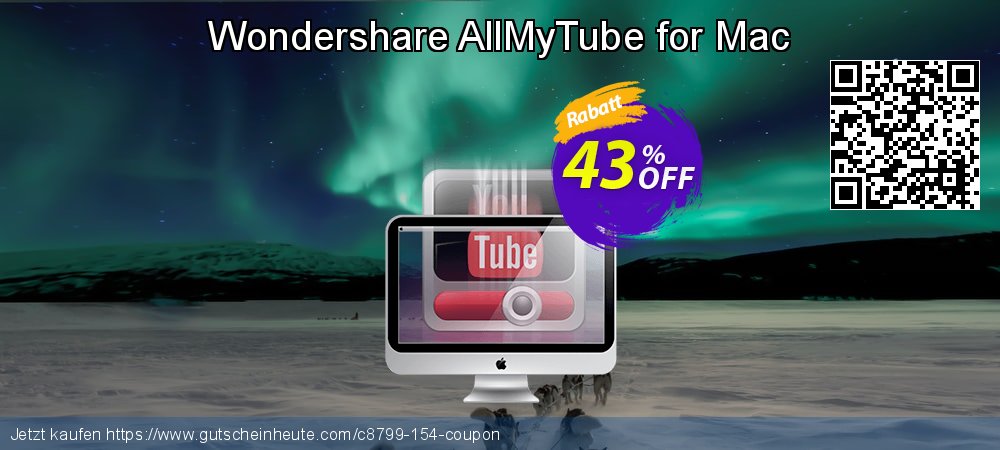 Wondershare AllMyTube for Mac exklusiv Verkaufsförderung Bildschirmfoto