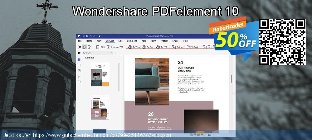 Wondershare PDFelement 10 besten Preisreduzierung Bildschirmfoto