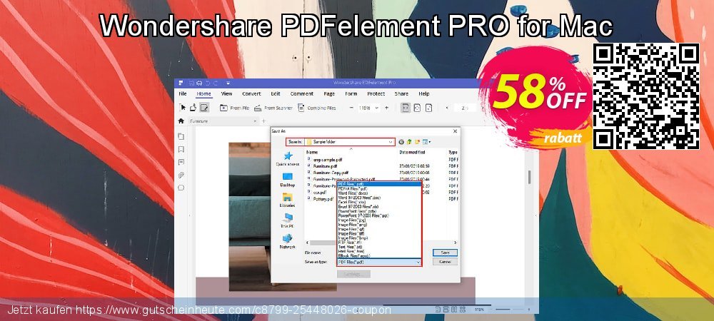 Wondershare PDFelement PRO for Mac besten Diskont Bildschirmfoto
