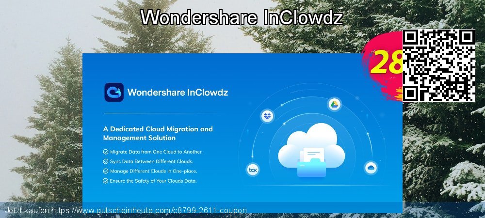 Wondershare InClowdz Exzellent Angebote Bildschirmfoto