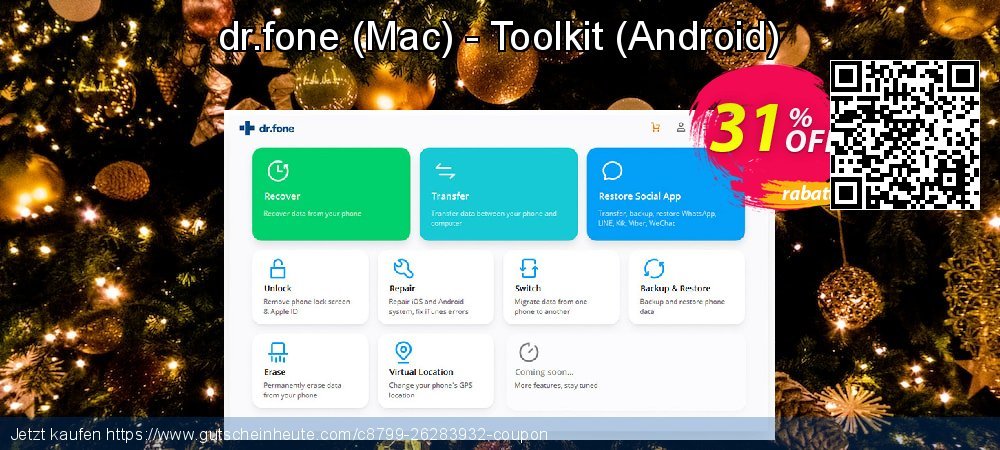 dr.fone - Mac - Toolkit - Android  geniale Nachlass Bildschirmfoto