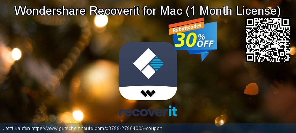 Wondershare Recoverit for Mac - 1 Month License  erstaunlich Ausverkauf Bildschirmfoto