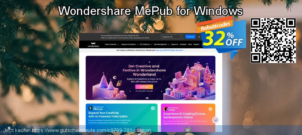 Wondershare MePub for Windows ausschließenden Rabatt Bildschirmfoto