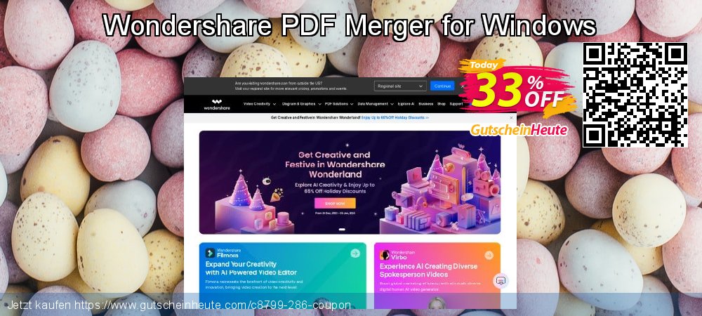Wondershare PDF Merger for Windows fantastisch Nachlass Bildschirmfoto