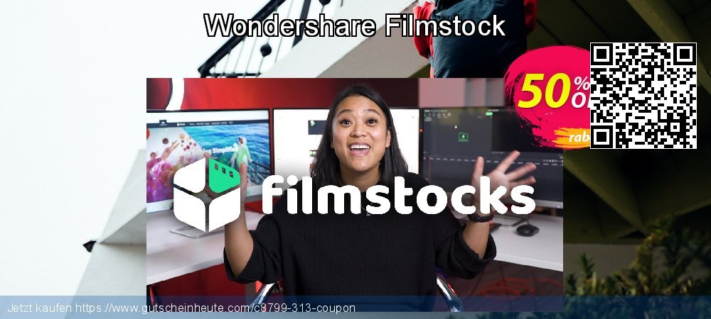 Wondershare Filmstock besten Beförderung Bildschirmfoto