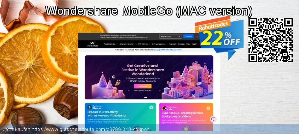 Wondershare MobileGo - MAC version  großartig Angebote Bildschirmfoto
