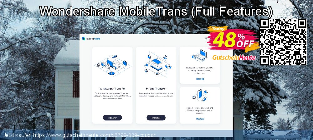 Wondershare MobileTrans - Full Features  klasse Ermäßigung Bildschirmfoto