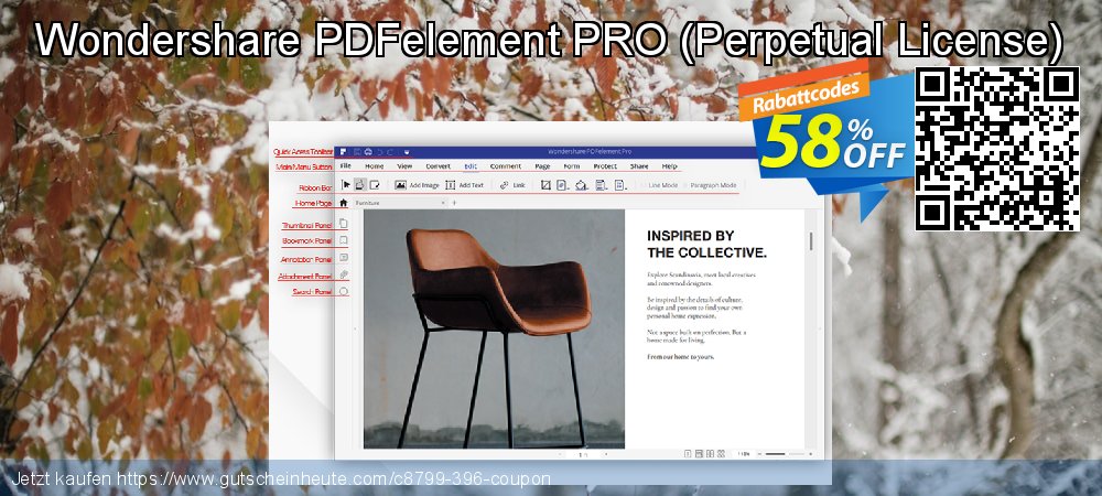 PDFelement PRO - Perpetual  ausschließlich Preisreduzierung Bildschirmfoto