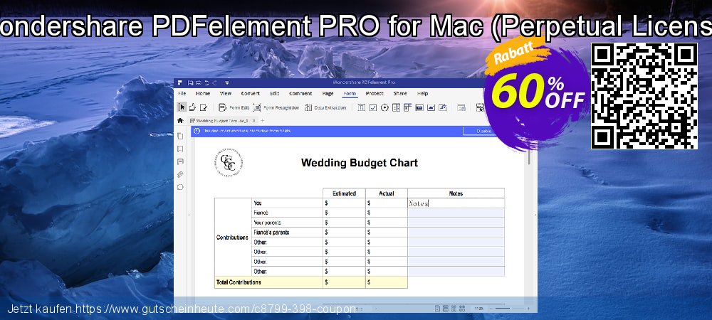 Wondershare PDFelement PRO for Mac - Perpetual License  aufregende Beförderung Bildschirmfoto