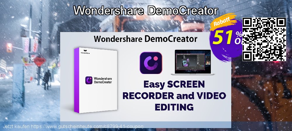 Wondershare DemoCreator überraschend Disagio Bildschirmfoto
