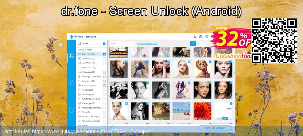 dr.fone - Screen Unlock - Android  wunderbar Preisreduzierung Bildschirmfoto