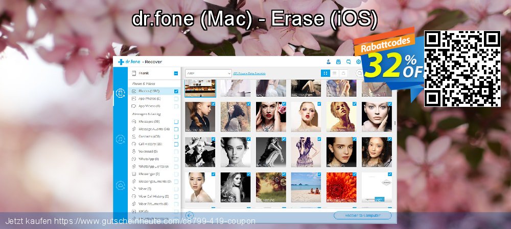 dr.fone - Mac - Erase - iOS  formidable Preisnachlässe Bildschirmfoto