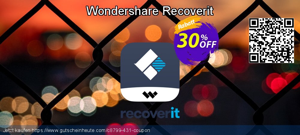 Wondershare Recoverit spitze Förderung Bildschirmfoto