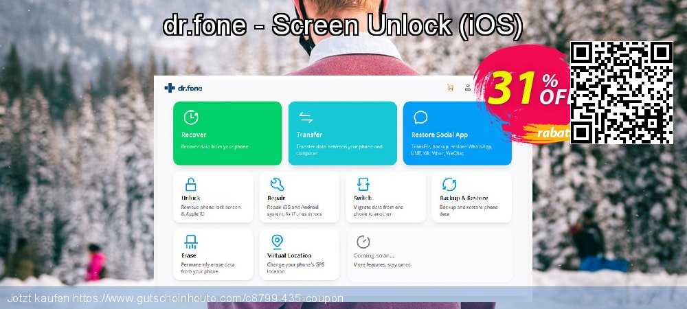 dr.fone - Screen Unlock - iOS  ausschließlich Ermäßigungen Bildschirmfoto