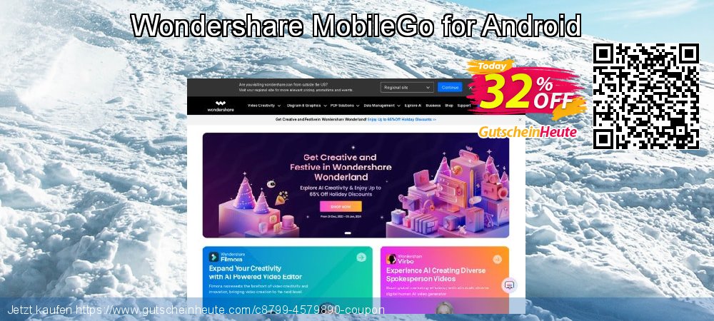 Wondershare MobileGo for Android wundervoll Disagio Bildschirmfoto