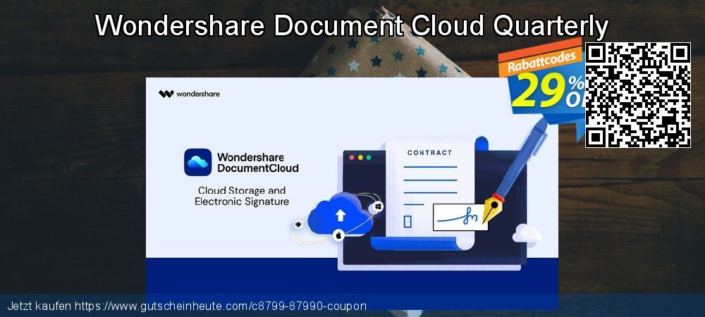 Wondershare Document Cloud Quarterly beeindruckend Außendienst-Promotions Bildschirmfoto