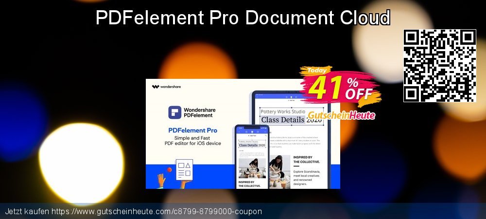 PDFelement Pro Document Cloud umwerfenden Ermäßigung Bildschirmfoto