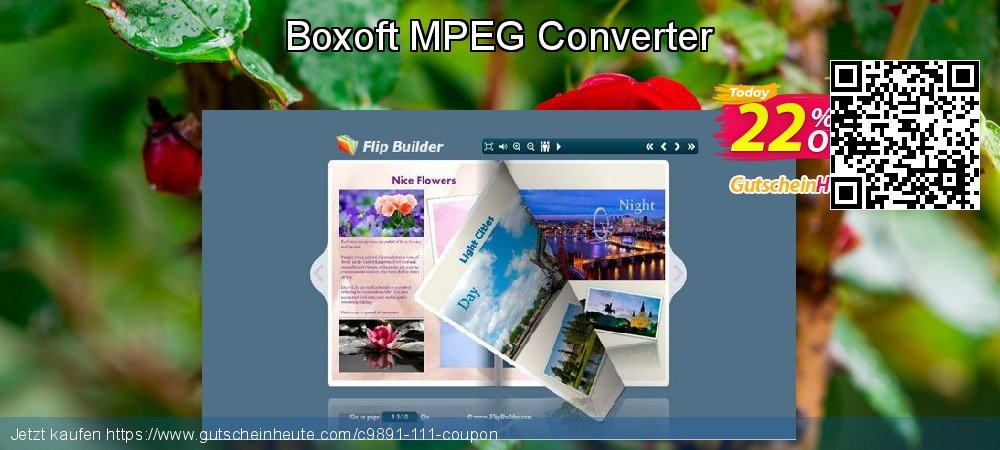 Boxoft MPEG Converter verblüffend Diskont Bildschirmfoto