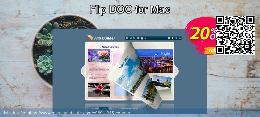 Flip DOC for Mac umwerfenden Disagio Bildschirmfoto
