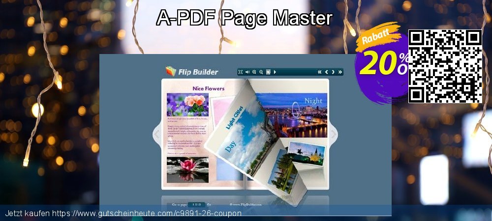 A-PDF Page Master Exzellent Angebote Bildschirmfoto