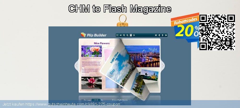 CHM to Flash Magazine aufregenden Rabatt Bildschirmfoto
