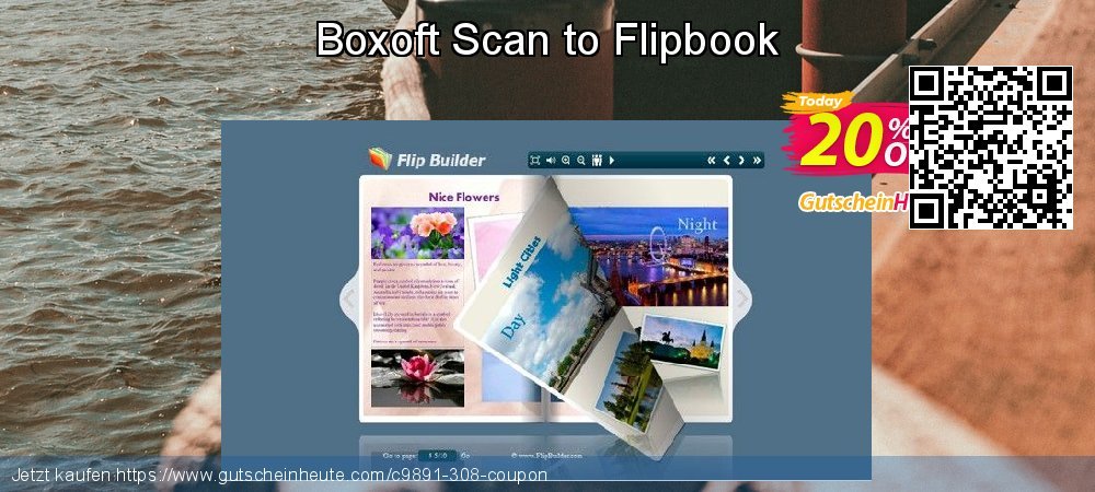 Boxoft Scan to Flipbook umwerfenden Sale Aktionen Bildschirmfoto