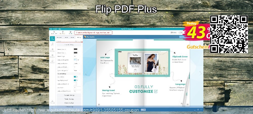 Flip PDF Plus umwerfenden Sale Aktionen Bildschirmfoto